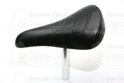  kerékpár gyerek nyereg, nyeregcsővel, 12-14 col-ig, felsőrész: poliuretán, Súly: 230 gr. Méret: 220x130 mm
