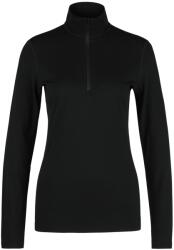 Icebreaker Дамско мериносово термобельо Icebreaker Women's 200 Oasis L/S Half Zip Merino longsleeve - Black (115-2261-0214)