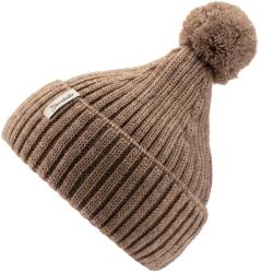 Sterntaler Детска зимна шапка (beanie) Sterntaler Kid's Knitted Beanie Melange Bobble Beanie - Beige - размер 45 cm (904-2487-0115)