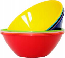  Műanyag tálak Színkeverék Bpa mentes 2750ml- Youngever- 9 db (B09MHQ62N9)