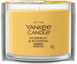 Yankee Candle Üveg Votív Gyertya Starfruit & Sunshine - yankeegyertya