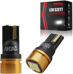  T10 led Gold series 2db (2504) - valtogomb
