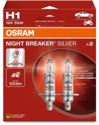 OSRAM Night Breaker Silver +100% H1 55w 2db (4062172388085) - valtogomb