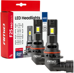  HIR2 9012 LED F25 PRO BLACK Series - 12/24V FULL CANBUS (5903293047248) - valtogomb