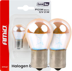  P21W BA15S izzó 2db amber chrome (5903293046272) - valtogomb