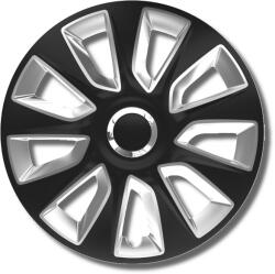  Dísztárcsa 14″ Stratos Black & Silver 4db (8586015119002) - valtogomb