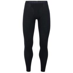 Icebreaker Мъжко мериносово термобельо Icebreaker 200 Oasis Leggings with Fly Long john - Black (011-0369-0113)