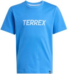 adidas Terrex Детска тениска adidas Terrex Kid's MT Logo Tee T-shirt - Ray Blue - размер 176 (EU) (704-5880-0417)