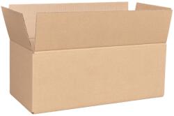  Csomagküldő doboz, hullámkarton költöztető doboz 400x200x150mm (SZID-02417)