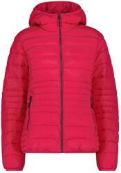 CMP Дамско поларено яке CMP Women's Down Jacket Fix Hood 35K4076 Synthetic jacket - Carminio - размер 42 (EU) (105-6201-0215)