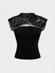 Shein Blúz Csipkés Betéttel Xs