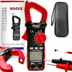 Rooks Digitális lakatfogós multiméter LCD árammérő Rooks (OK-03-0030)