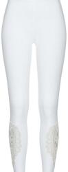 Bonprix Fehér Csipkés Leggings 36/38