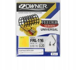 Owner Hooks Horgok előtétzsinórral Owner RL-116 9 db. Méret: 6 (HO-RL11606)
