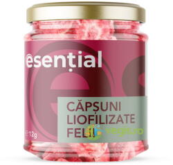 Esential Capsuni Liofilizate Felii 12g