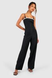 Boohoo Elegáns Overál Vállpántokkal 40-ES