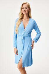 Astratex Signature Liliana lace rövid köntös, világoskék