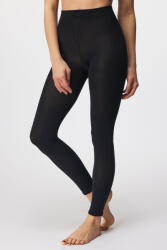 lady B Winter 200 DEN bélelt harisnya leggings, fekete