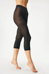 lady B Capri 50 DEN harisnya leggings, fekete