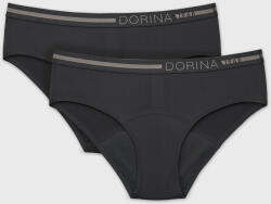 Dorina 2PACK Moon menstruációs női alsó, közepesen erős menstruációhoz, fekete