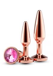 NS Novelties Set 2 pluguri anale Ns Novelties Small + Medium Rose Gold