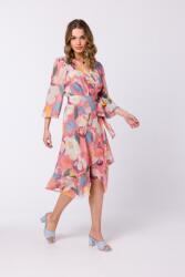 Stylove Női Ruha Alkalmi Női Chiffon Pasztell Nyomott Mintával 38 M