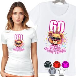  Női Póló 60 Éves A Macis Szülinapi Minta Xs (WORLDCASE-DAMSKA-811-XS-BIALY)