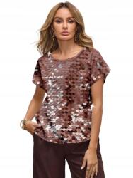 Shein Női Póló Flitter Utánzat S