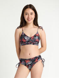 Modibodi Момичешки менструални бански костюм Modibodi Teen High Bikini Jungle Palm Black долна част Modibodi | Cheren Mnogotsveten | Момичешки | 8-10 години