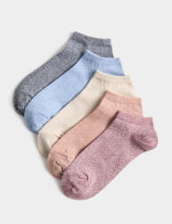 Marks & Spencer Чорапи Trainer Liners с технология Cool & Fresh, 5 чифта в опаковка Marks & Spencer многоцветни Marks & Spencer | Mnogotsveten | МЪЖЕ | 6-8.5