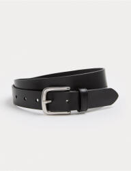 Marks & Spencer Тънък кожен колан Marks & Spencer черна Marks & Spencer | Cheren | МЪЖЕ | 30-32