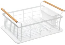 5five Simple Smart Scurgator vase Blair White, otel, 43 x 32 x H18.6 cm Uscator vase