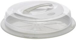 5five Platou tort cu capac Morsey, plastic, bej, 33 x 9 cm