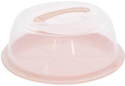 5five Cutie tort cu capac Artemis, plastic, coral, 36 x 14 cm