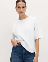Marks & Spencer Топ квадратен крой от чист памук с висока плътност Marks & Spencer бяла Marks & Spencer | Byal | ЖЕНИ | 18