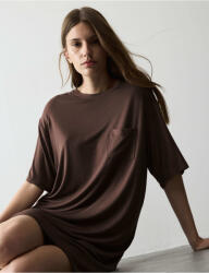 Marks & Spencer Нощница с декоративни джобове Marks & Spencer кафяв Marks & Spencer | Kafyav | ЖЕНИ | S