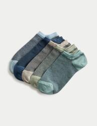 Marks & Spencer Спортни чорапи Trainer Liners с технология Cool & Fresh и високо съдържание на памук, комплект 5 чифта Marks & Spencer многоцветни Marks & Spencer | Mnogotsveten | МЪЖЕ | 6-8.5