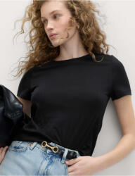 Marks & Spencer Тениска от чист памук Marks & Spencer черна Marks & Spencer | Cheren | ЖЕНИ | 8