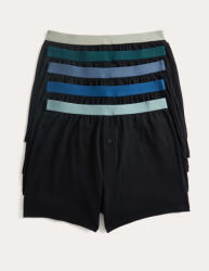 Marks & Spencer Трикотажни боксерки от чист памук с технология Cool & Fresh, 5 бр. в опаковка Marks & Spencer черен Marks & Spencer | Cheren | МЪЖЕ | M