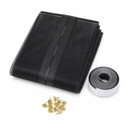 Flippy Plasa de Tantari Magnetica pentru Usa, Flippy, Dimensiune 160x240 cm, Protectie Impotriva Insectelor, Montaj Simplu, Material Rezistent si Aerisire Eficienta, Negru (KQ31936)