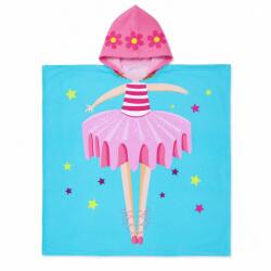 Flippy Prosop de Plaja, Flippy, Model Balerina, Material Textil Usor si Absorbant, Uscare Rapida, Atingere Placuta si Confort dupa Baie sau Inot, Ideal pentru Plaja, Picnic, Piscina, Camping si Vacante, Dime Prosop