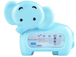Flippy Termometru pentru Baie, Flippy, Plutitor, Rezistent la apa, Multifunctional, Model Elefant, 11.5x9x2 cm, Albastru (133349) Termometru apa de baie