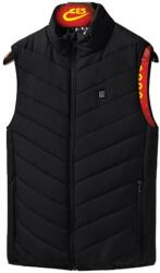 Flippy Vesta Inteligenta Incalzita, Flippy, Unisex, 2 Zone de Incalzire, Umplutura Bumbac, 3 Trepte de Temperatura, Incarcare USB, Negru, sub 45 kg, Marime S (126414)
