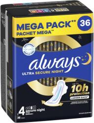 Always Absorbante, Always, Ultra Secure Night, Set 36 Bucati (61131)