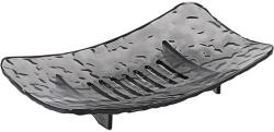 Flippy Savoniera din Plastic Flippy, 15 x 9 cm, cu Scurgere Apa, Design Modern, Gri (132992)