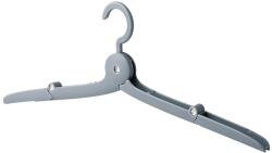 Flippy Umeras Pliabil de Calatorie, Flippy, Mini Cuier Portabil pentru Haine, Suport de Uscare, 14x7x1.4cm, Gri (126782)