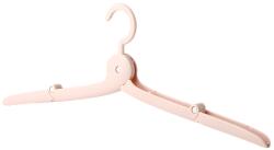 Flippy Umeras Pliabil de Calatorie, Flippy, Mini Cuier Portabil pentru Haine, Suport de Uscare, 14x7x1.4cm, Roz (126781)