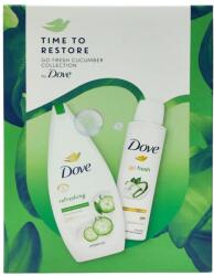 Dove Set Cadou, DOVE, Sg250ml Deo150 Refreshing, Gel de Dus 250 ml, Deodorant 150 ml (50655)