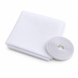 Flippy Plasa de Tantari pentru Geam, Flippy, Dimensiune 150x180 cm, Protectie Impotriva Insectelor, Montaj Simplu, Material Rezistent si Aerisire Eficienta, Alb (KQ31924)