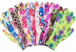 Flippy Manusi de Gradinarit, Flippy, din Nailon, Marime Universala 20 cm, Model Inflorat, Antiderapante, Multicolor (161358)